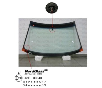 Челно стъкло NordGlass за AUDI A4 (8D2, B5) от 1994 до 2001 | avto.bim.bg