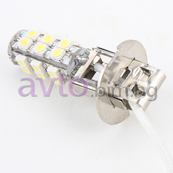 Диодна крушка H3 с 28 диода - Диодни LED крушки | avto.bim.bg