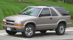 Авточасти за CHEVROLET BLAZER S10 от 1993 до 2005