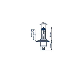 Крушка H4 60/55W 12V P43t-38 NARVA 1бр. за OPEL CORSA B (S93) хечбек от 1993 до 2002