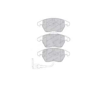 Комплект спирачни накладки FERODO SL (Target) за AUDI A1 Sportback (8XA, 8XF) от 2011 до 2018