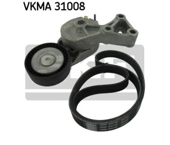 Комплект пистов ремък SKF VKMA 31008 за VOLKSWAGEN BEETLE (9C1, 1C1) от 1998 до 2010