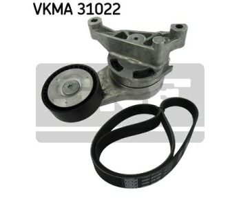 Комплект пистов ремък SKF VKMA 31022 за VOLKSWAGEN GOLF V Plus (5M1, 521) от 2005 до 2013