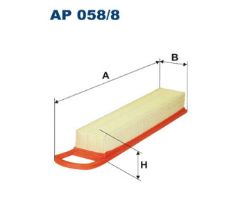 Въздушен филтър FILTRON AP 058/8