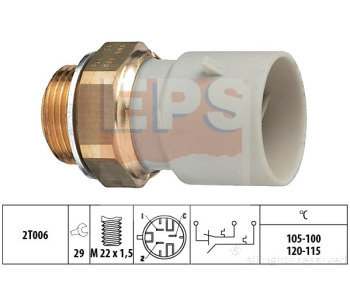 Термошалтер, вентилатор на радиатора EPS 1.850.649 за OPEL ASTRA F (56_, 57_) седан от 1995 до 1998