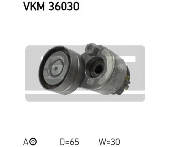 Обтящна ролка, пистов ремък SKF VKM 36030 за MITSUBISHI CARISMA (DA_) хечбек от 1995 до 2006