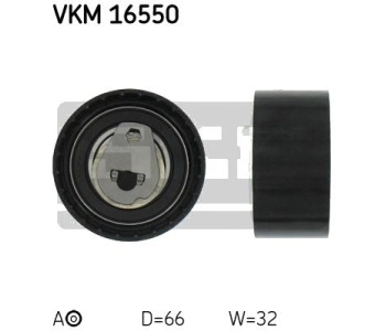 Обтяжна ролка, ангренаж SKF VKM 16550 за RENAULT LAGUNA III (BT0/1) от 2007 до 2015