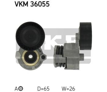 Обтящна ролка, пистов ремък SKF VKM 36055 за RENAULT CLIO IV (KH_) комби от 2013 до 2019