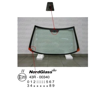 Челно стъкло NordGlass за FIAT PALIO I (178DX) комби от 1996