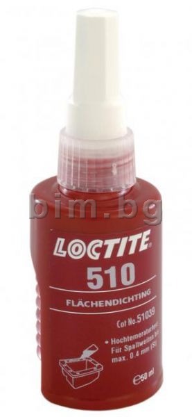 Loctite 510 Уплътнител фланци, 50мл - Лепила, силикони и уплътнители