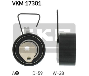 Обтяжна ролка, ангренаж SKF VKM 17301 за ROVER 45 (RT) седан от 2000 до 2005