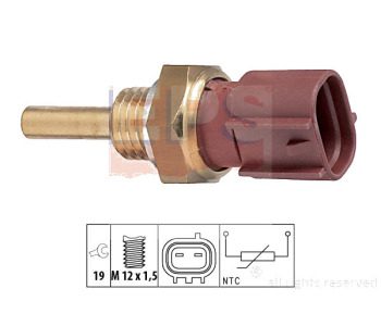 Датчик, температура на охладителната течност EPS 1.830.213 за SUBARU LEGACY II (BD) от 1994 до 1999