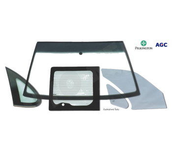 Задно стъкло AGC/PILKINGTON/GUARDIAN/SAINT GOBAIN за SEAT EXEO ST (3R5) комби от 2009