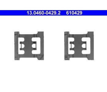 Комплект принадлежности дискови накладки ATE за VOLVO 760 (704, 764) от 1981 до 1992