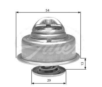Термостат, охладителна течност GATES TH27592G1 за VOLVO 340-360 (343, 345) от 1976 до 1991