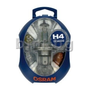 Комплект крушки OSRAM H4, P21W, PY21W, P21/5W, R5W, W5W