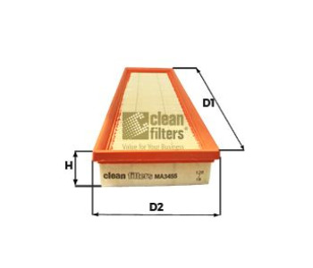 Въздушен филтър CLEAN FILTERS MA3455 за MINI PACEMAN (R61) от 2012 до 2016