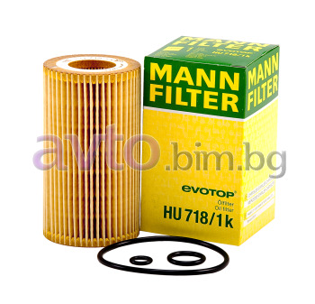 Маслен филтър - MANN-FILTER HU718/1k
