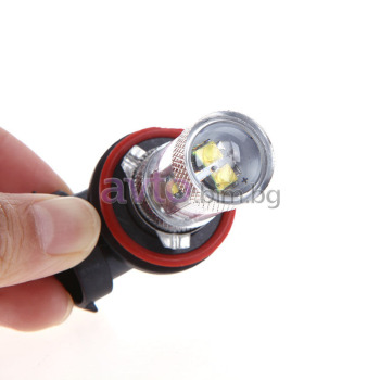 Диодна крушка H8 с 6 LED 10-30V - Диодни LED крушки