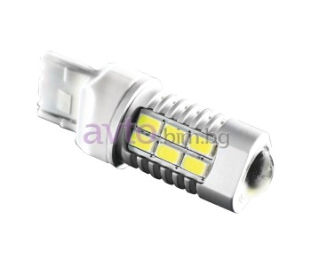 Led крушка бяла T20 5/21W 12/24V EVO 600lm CANBUS - Диодни LED крушки