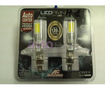 Диодни крушки H1 с CREE LED 12/24V - бяла светлина - Диодни LED крушки