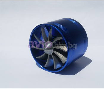Турбо вентилатор нагнетител за въздуховод метален 65X50 - с 1 перка - Други  аксесоари