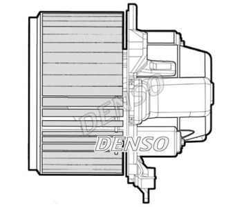 Вентилатор вътрешно пространство DENSO DEA09070 за FIAT STILO (192) от 2001 до 2006