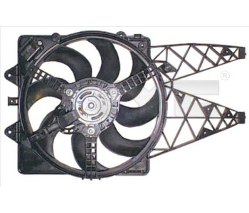 Вентилатор, охлаждане на двигателя TYC 809-1004 за FIAT PUNTO GRANDE EVO (199) от 2008 до 2012