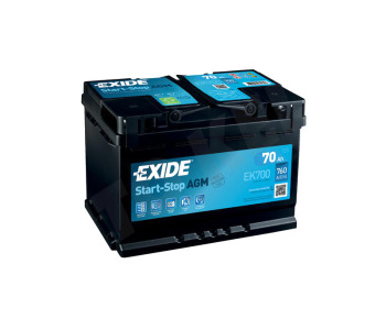 Стартов акумулатор EXIDE EK700 за MERCEDES C (W205) седан от 2013