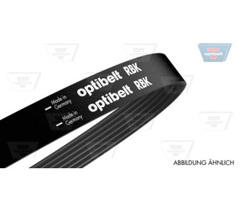 Пистов ремък OPTIBELT 6 PK 1725 за PEUGEOT 406 (8B) седан от 1995 до 2005