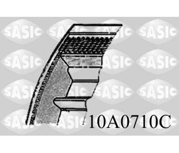 Пистов ремък SASIC 10A0710C за CITROEN SAXO (S0, S1) от 1996 до 2004
