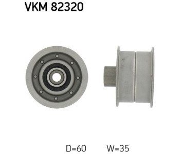 Паразитна/ водеща ролка, зъбен ремък SKF VKM 82320 за NISSAN SERENA (C23) от 1991 до 2001