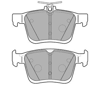 Комплект спирачни накладки DELPHI за AUDI TT (FV3) от 2014
