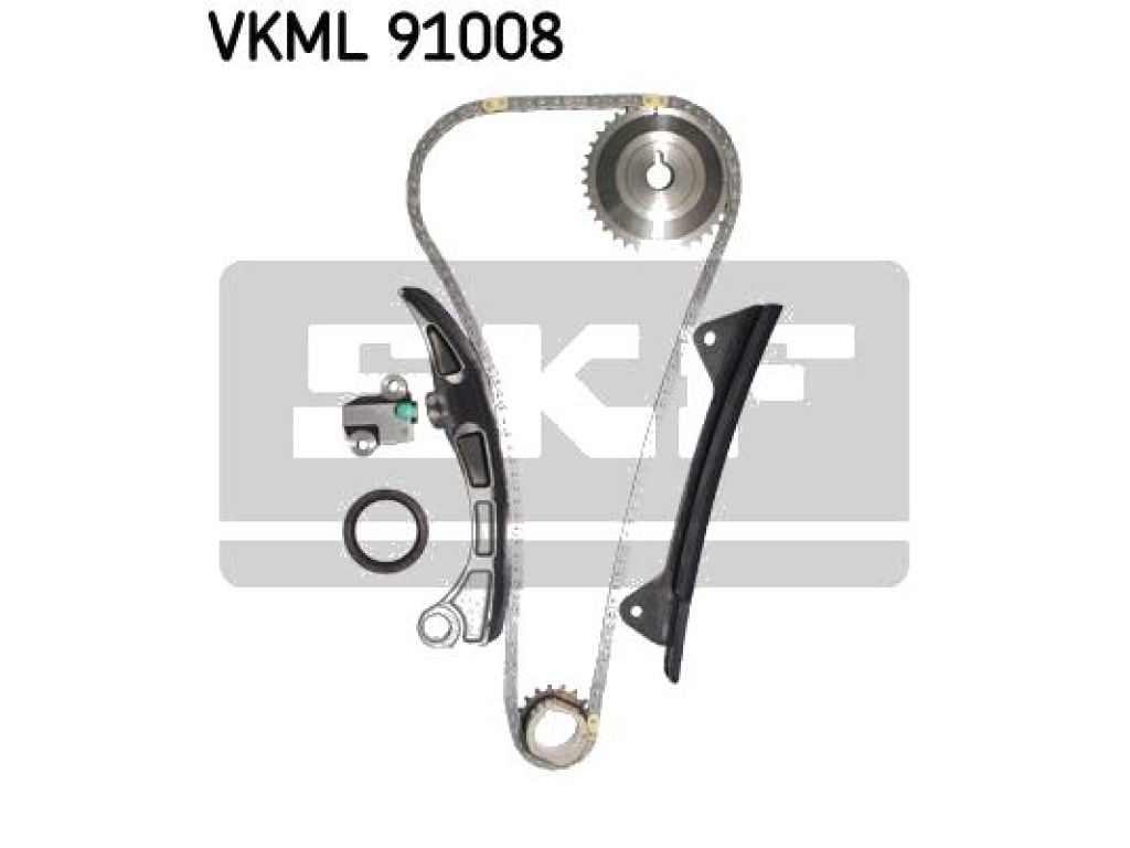 Комплект ангренажна верига SKF VKML 91008 за TOYOTA YARIS II (_P9_) от 2005  до 2013