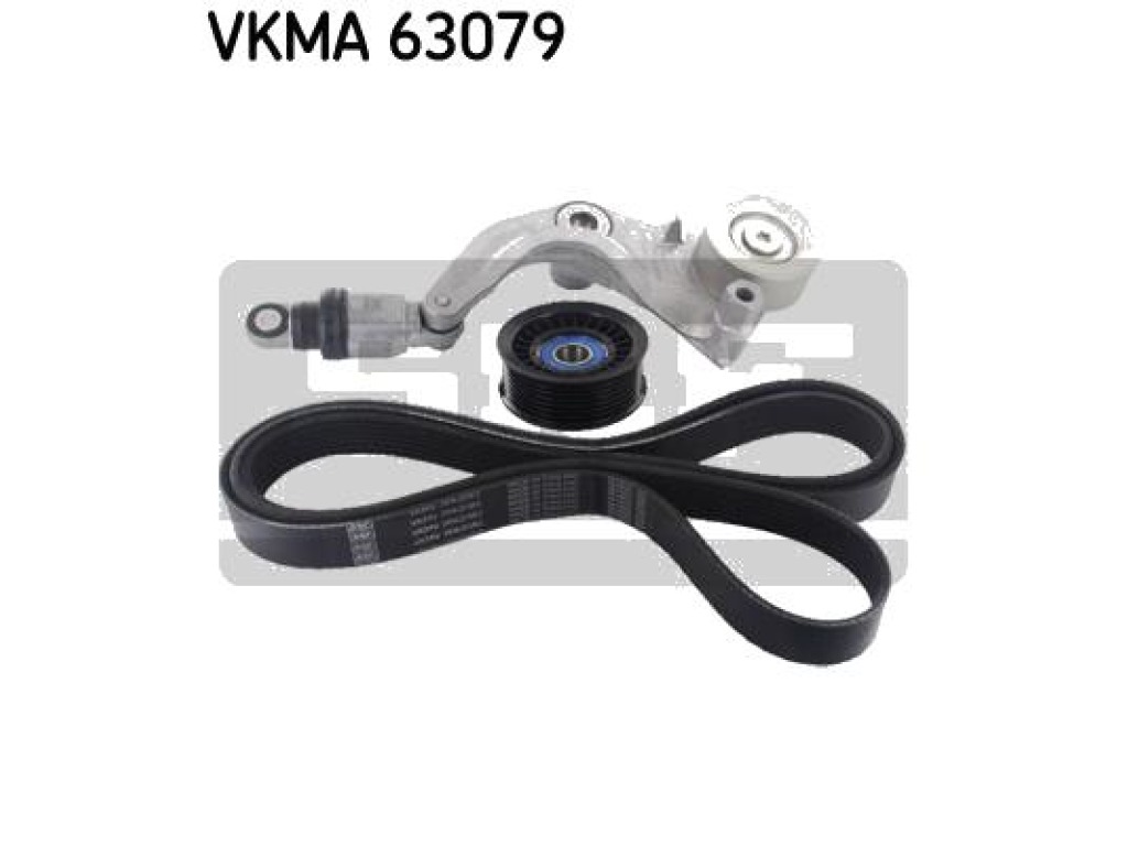 Комплект пистов ремък SKF VKMA 63079 за HONDA ACCORD VIII (CW) комби от  2008 до 2012