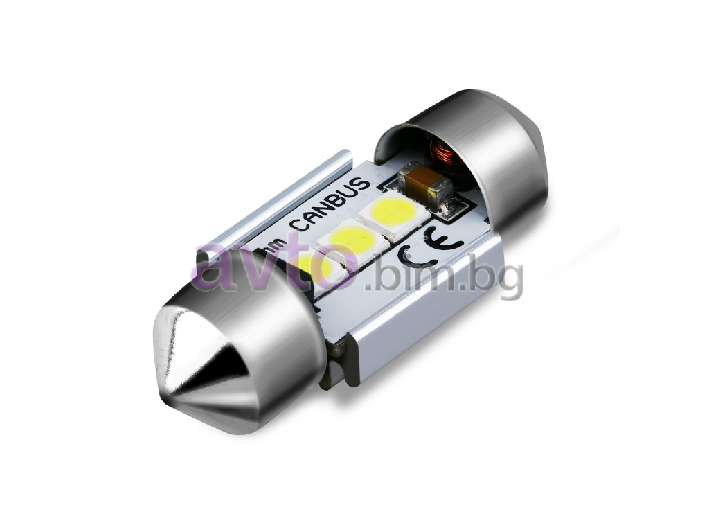 Led крушка за плафон 31мм CANBUS - Диодни LED крушки за плафон