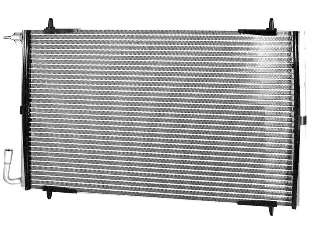 Климатичен радиатор размер 600/380/16 за PEUGEOT 206 (2A/C) хечбек от 1998  до 2009