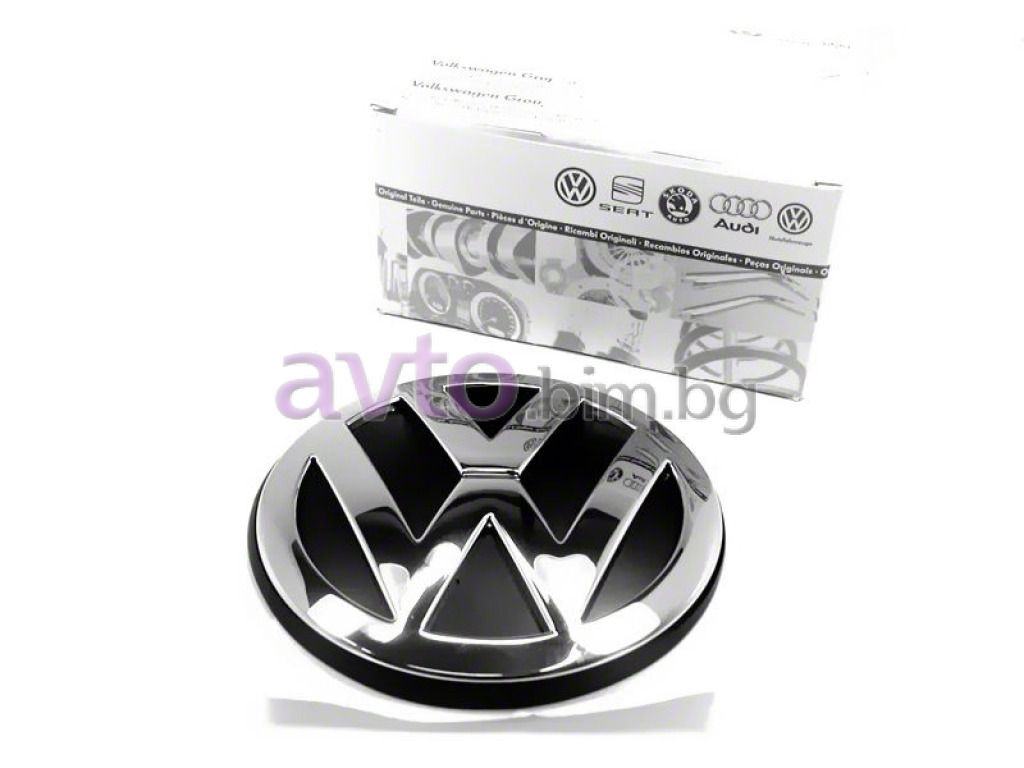 Емблема задна VW - 5 врати - Оригинал за VOLKSWAGEN GOLF V (1K5) комби от  2007 до 2009