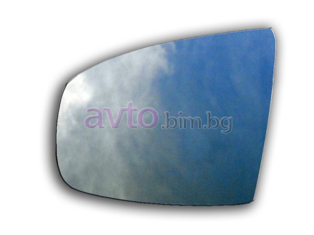 Стъкло за огледало ляво асферично с подгрев синьо електрохроматично за BMW  X5 (E70) от 2006 до 2013