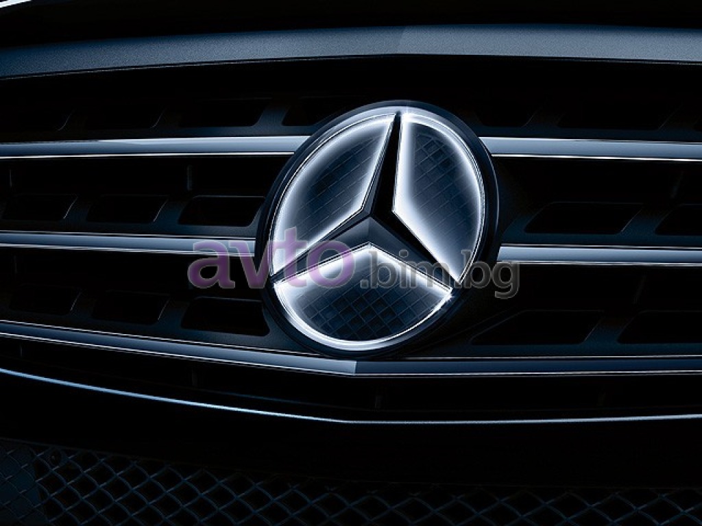 Емблема предна LED Mercedes ОРИГИНАЛНА за MERCEDES ML (W166) от 2011 до 2015