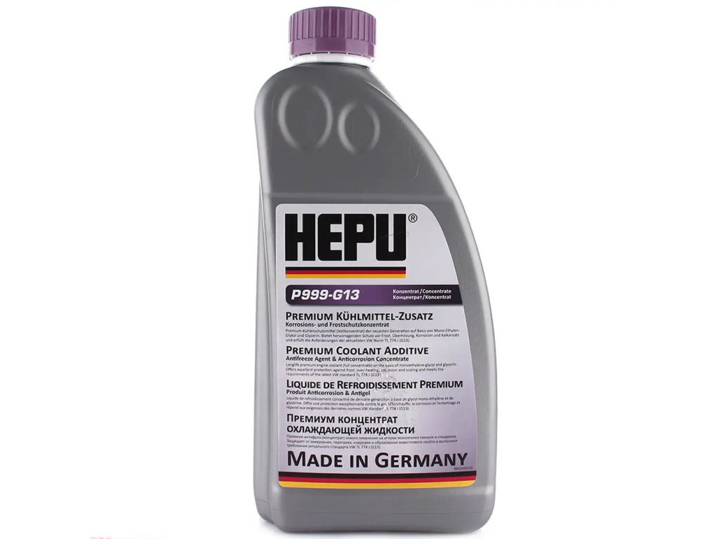 Антифриз HEPU P999 G13 1.5L лилав концентрат - Антифриз