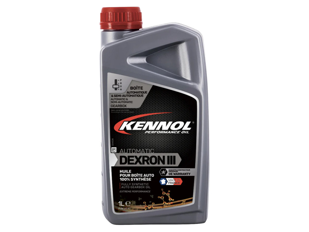 Трансмисионно масло за автоматична и полуавтоматична скоростна кутия KENNOL  DEXRON 3 100% 1Л - Масла скоростна кутия