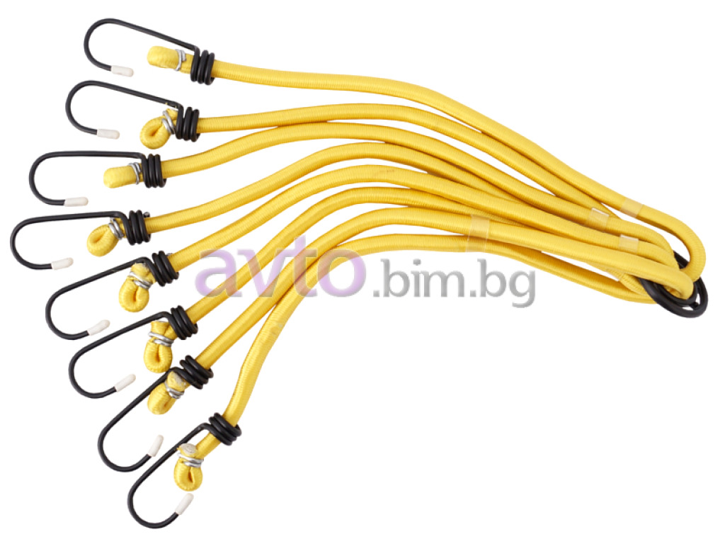 Комплект въжета за багаж - 4бр еластични - Въжета за теглене и колани