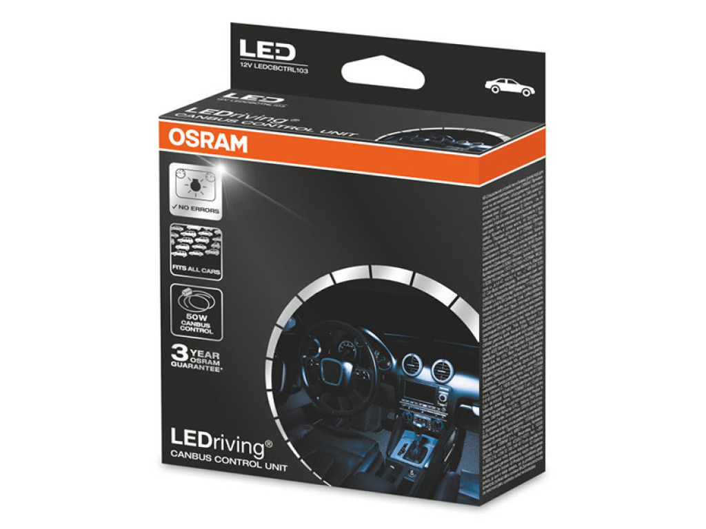 Комплект товарни съпротивления Osram 50W тип Canbus LEDCBCTRL103 - LED  Системи